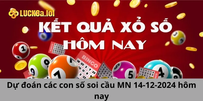 Dự đoán các con số soi cầu MN 14-12-2024 hôm nay