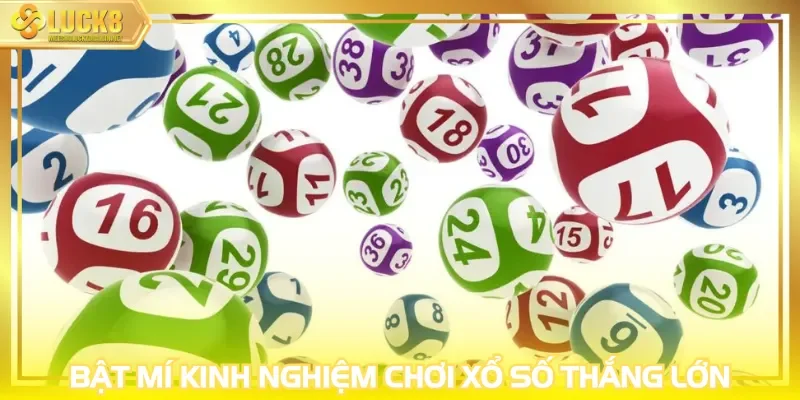 Bật mí kinh nghiệm chơi xổ số thắng lớn
